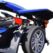Load image into Gallery viewer, Show Chrome Hood Rod - Adjustable - Polaris Slingshot - Additional View 5