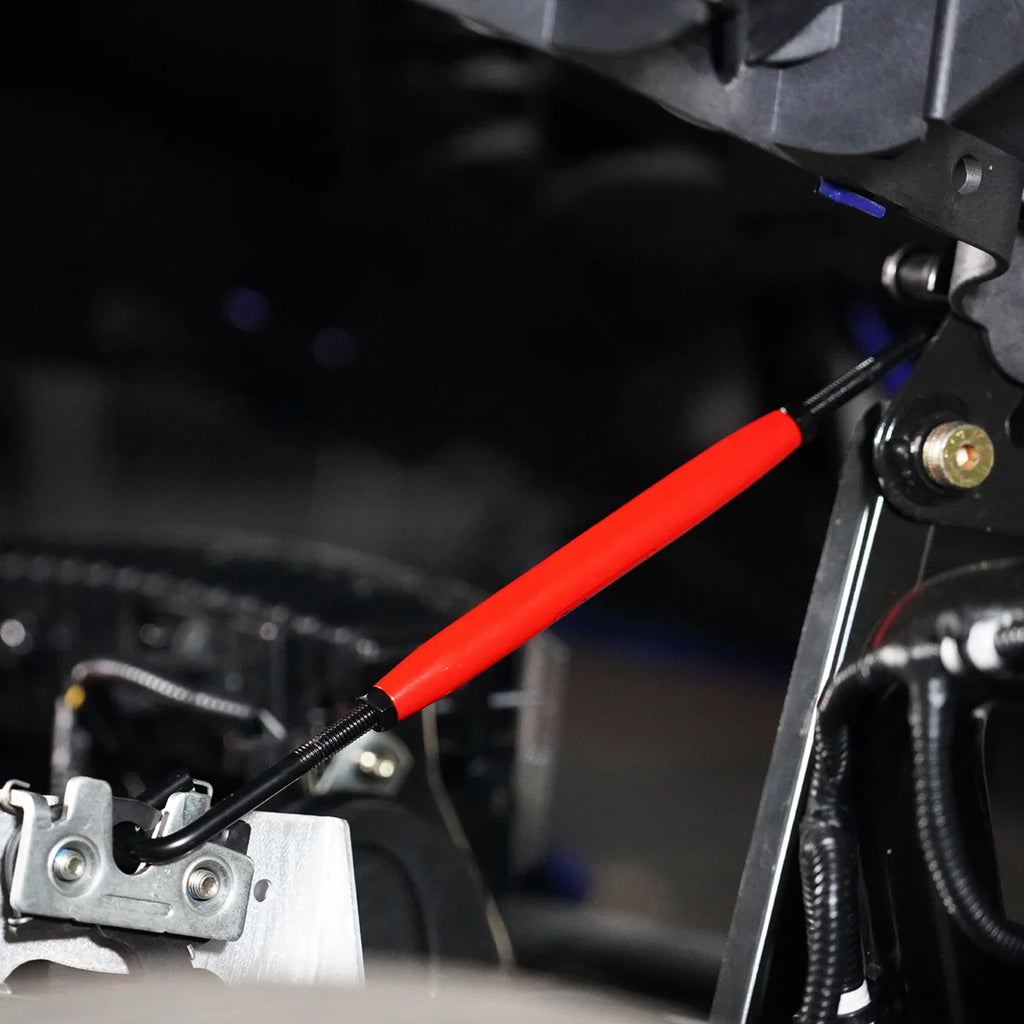 Show Chrome Hood Rod - Adjustable - Polaris Slingshot - Additional View 7