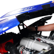 Load image into Gallery viewer, Show Chrome Hood Rod - Adjustable - Polaris Slingshot - Additional View 10