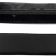Load image into Gallery viewer, Show Chrome Kaliber Armrest Pads - Black w/ Black Stitching - Slingshot '15-'22 - Side View