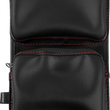 Load image into Gallery viewer, Show Chrome Kaliber Dash Pouch - Black with Red Stitching - Back View