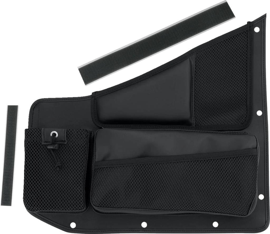 Show Chrome Kaliber Side Organizer - Driver and Passenger - Black - Main Product View