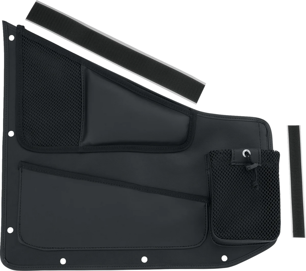 Show Chrome Kaliber Side Organizer - Driver and Passenger - Black - Detail View
