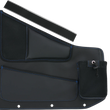 Load image into Gallery viewer, Show Chrome Kaliber Side Organizer - Driver and Passenger - Black w/ Blue Stitching - Main Product View