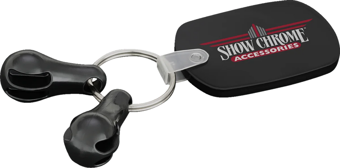 Show Chrome Key Holder - Side View