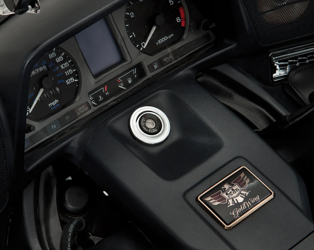 Show Chrome Key Switch Grommet - Chrome - GL 1500 - Side View