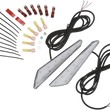 Load image into Gallery viewer, Show Chrome LED Marker Lights - Clear Lens/Amber LEDs - GL1800 - Additional View 6
