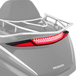 Load image into Gallery viewer, Show Chrome LED Trunk Light - Red Lens - Black - GL1800 - Back View