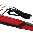Load image into Gallery viewer, Show Chrome LED Trunk Light - Red Lens - Black - GL1800 - Main Product View