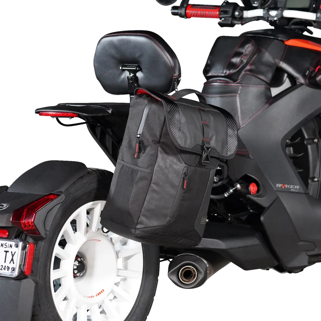 Show Chrome Levitate Bag and Mount - Ryker - Side View