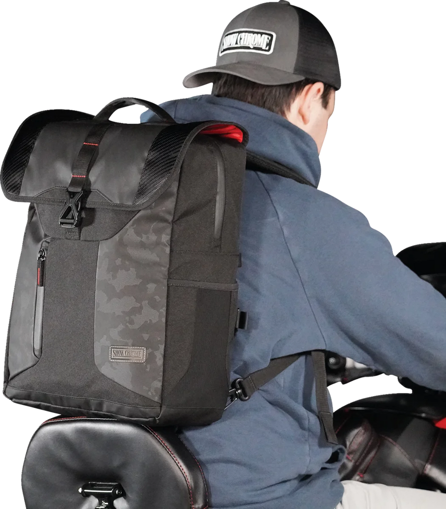 Show Chrome Levitate Travel Bag - Ryker - Back View