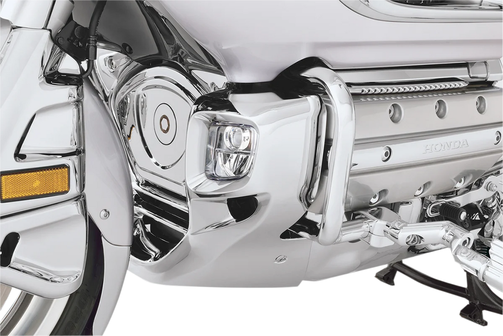 Show Chrome Lower Cowls - Chrome - Rectangular - Side View