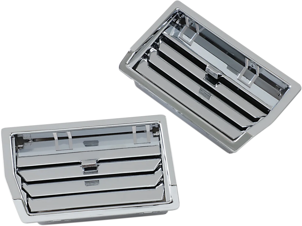 Show Chrome Lower Fairing Fresh Air Vents - Chrome - Main Product View