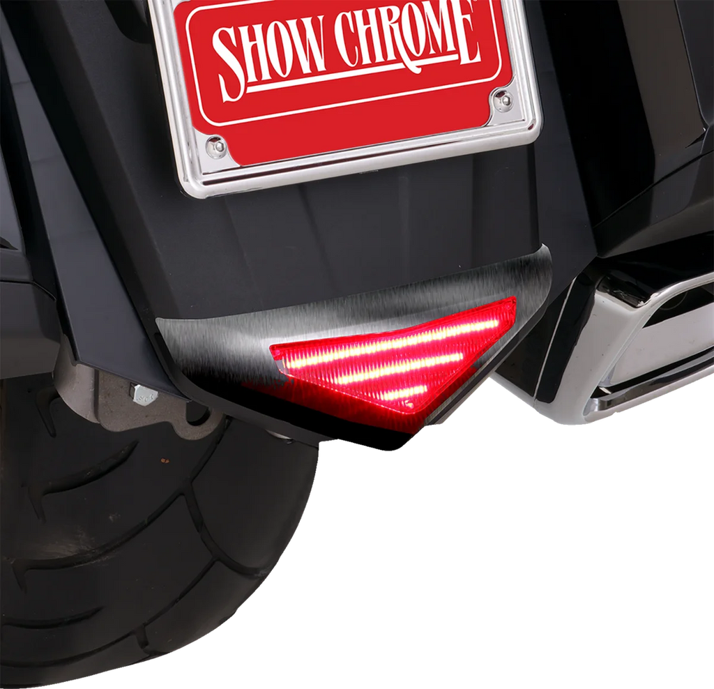 Show Chrome Lower Trim Light - Rear Fender - Chrome - GL1800 - Main Product View