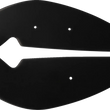 Load image into Gallery viewer, Show Chrome Lower Wind Deflectors - Black - GL 1800 - Main Product View