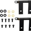 Load image into Gallery viewer, Show Chrome Lower Wind Deflectors - Black - GL 1800 - Side View