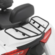 Load image into Gallery viewer, Show Chrome Luggage Rack - Black - Side View