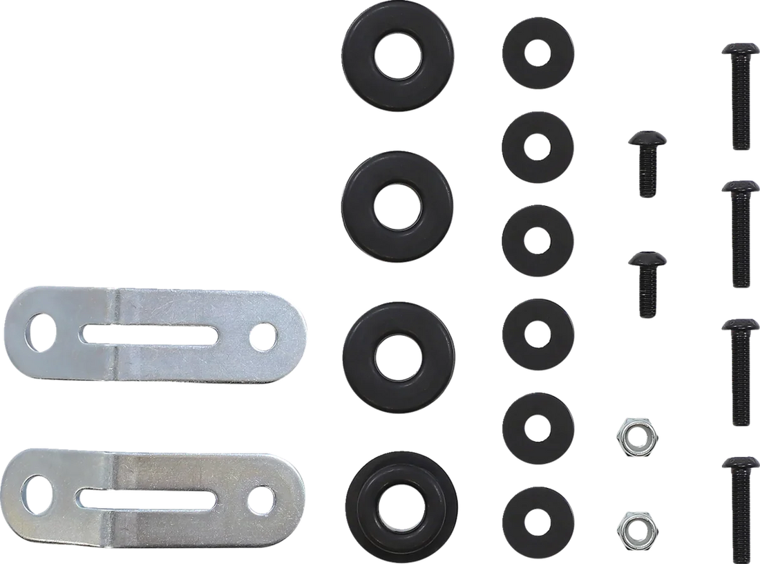 Show Chrome Luggage Rack - Chrome - Side View