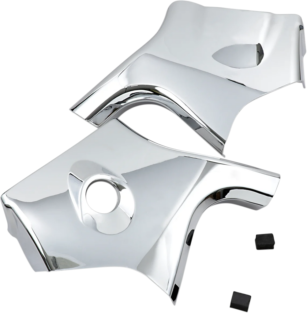 Show Chrome Neck Covers - Chrome - Main Product View