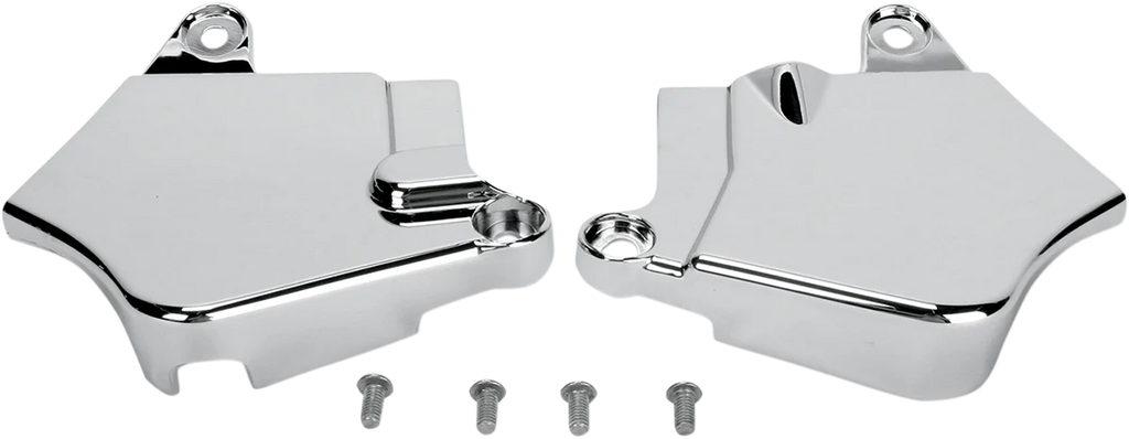 Show Chrome Neck Covers - Chrome - Detail View
