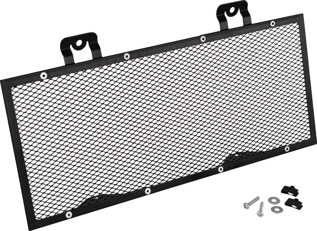 Show Chrome Radiator Grille - Mesh - Can-Am - Back View