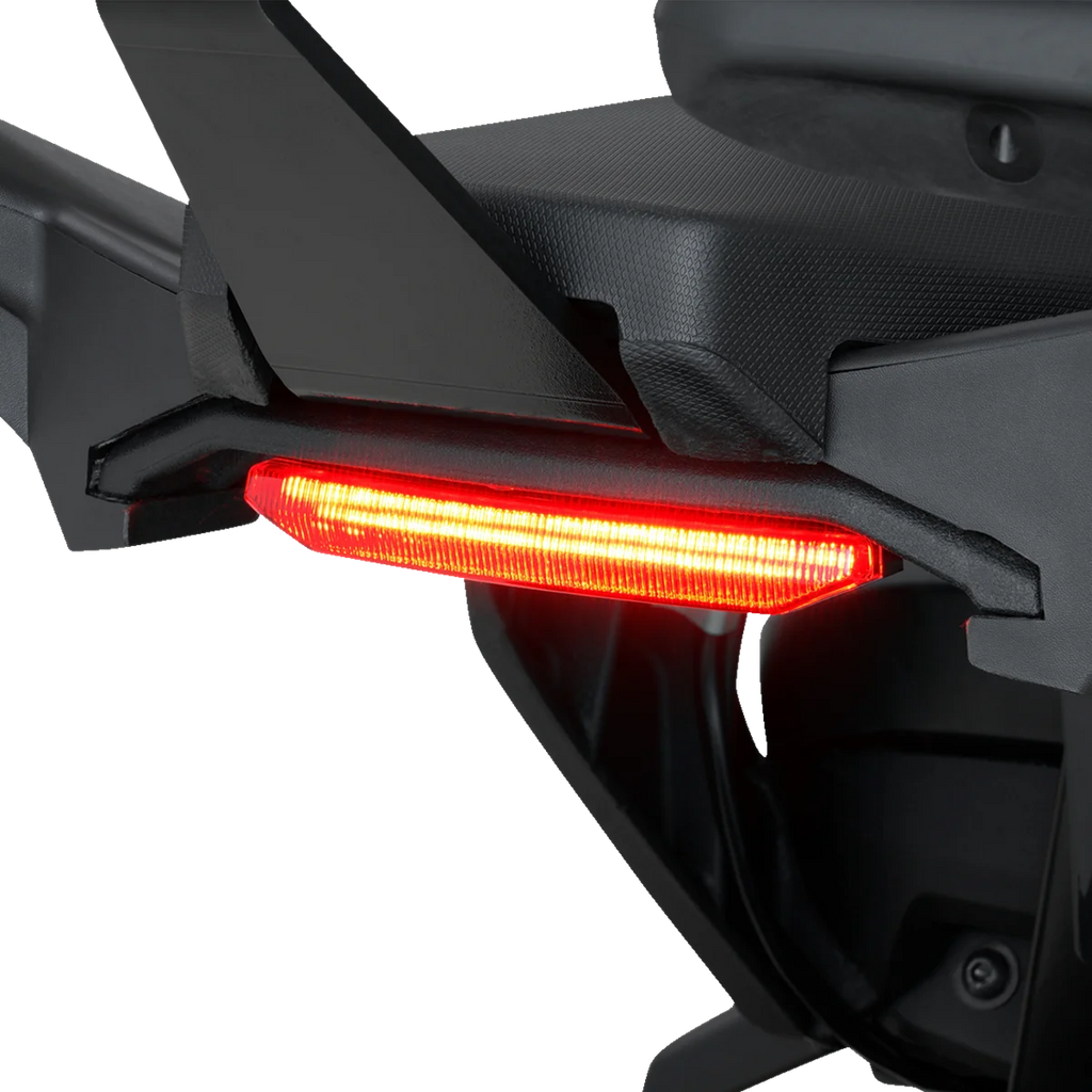 Show Chrome Rear Light - Red Lens - Ryker - Installation View