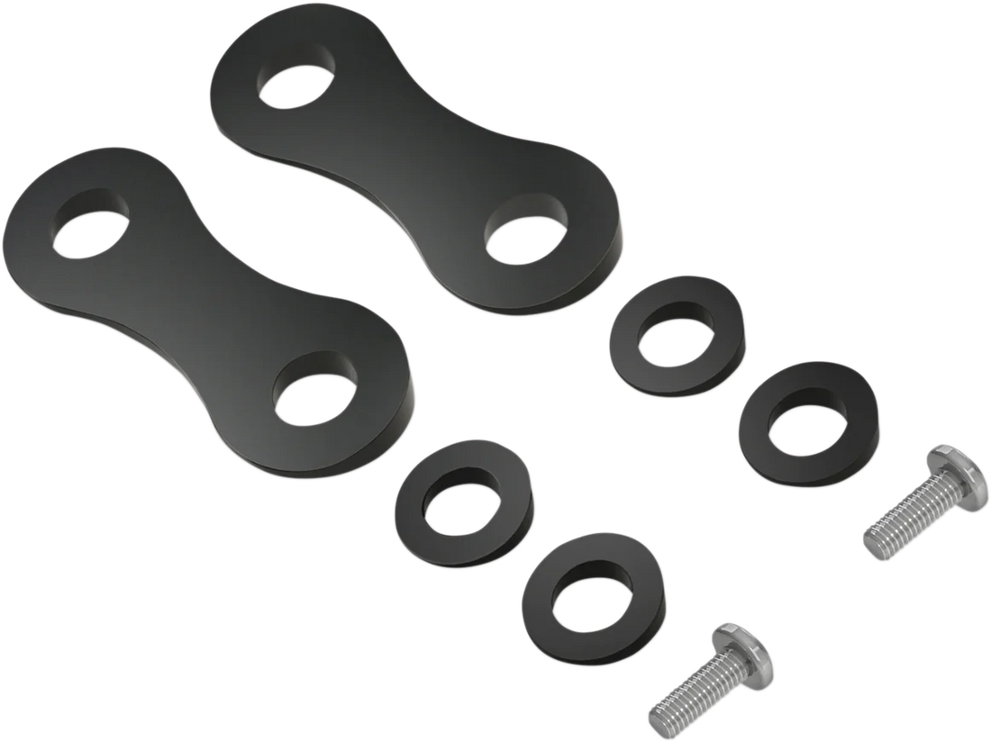 Show Chrome Riser Shims - GL1800 - Side View