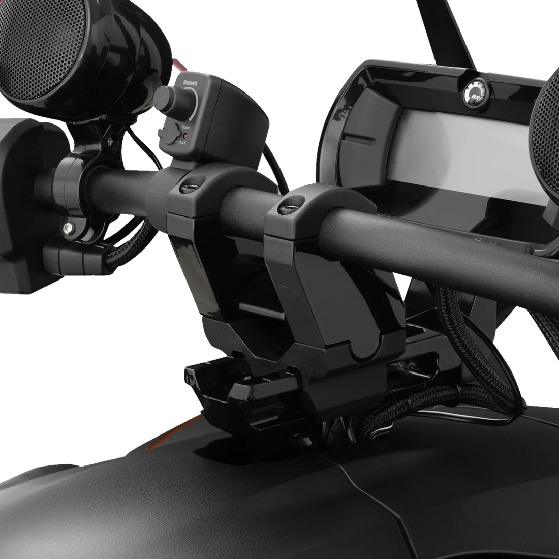 Show Chrome Risers - Ryker - Side View