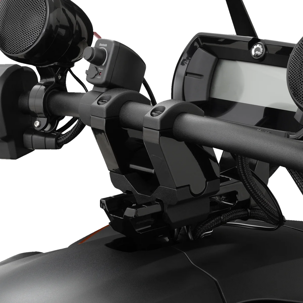 Show Chrome Risers - Ryker - Side View