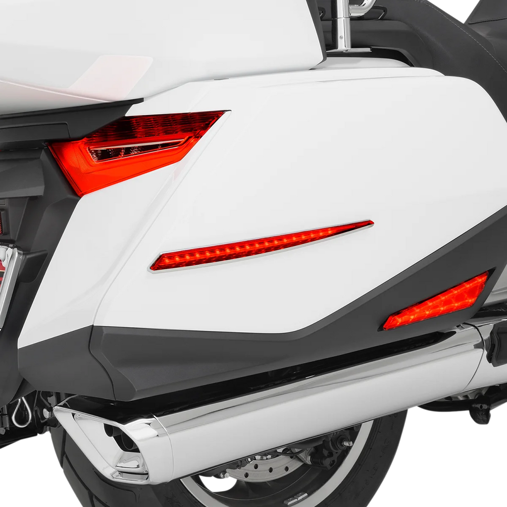 Show Chrome Saddle Bag Side Light - GL1800 - Side View