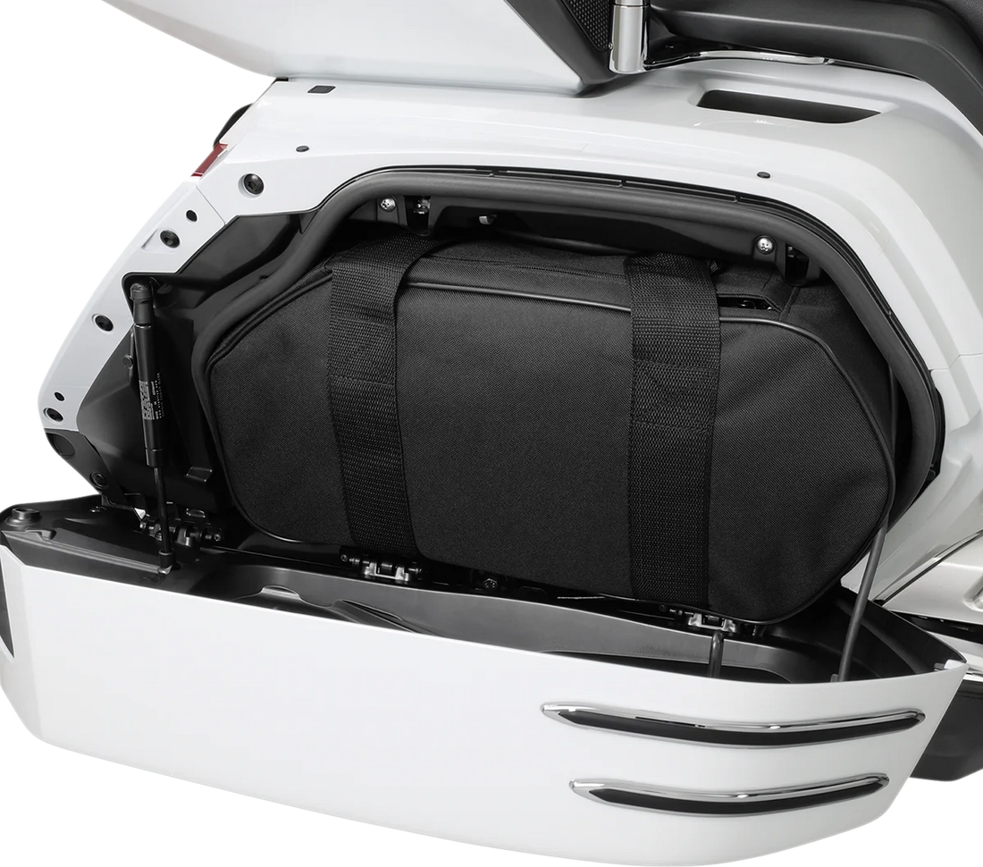 Show Chrome Saddlebag Liner - Installation View