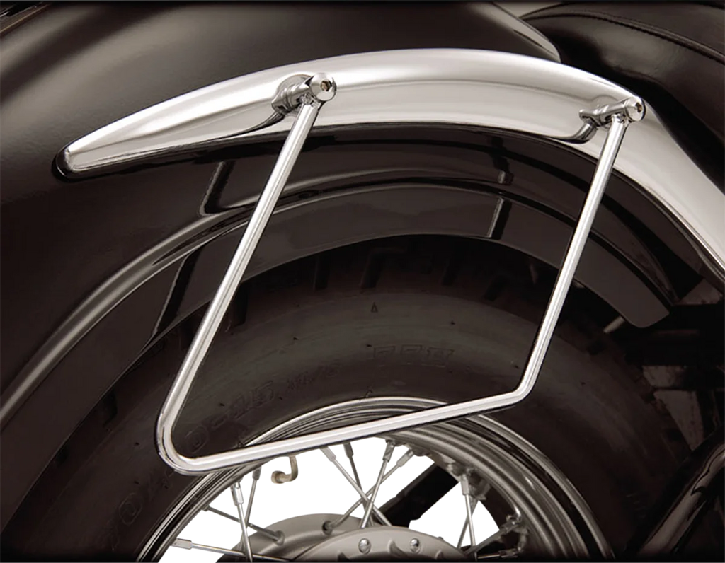 Show Chrome Saddlebag Stays - VL800/C50 - Side View