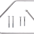 Load image into Gallery viewer, Show Chrome Saddlebag Stays - VT1100 - Main Product View