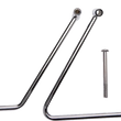 Load image into Gallery viewer, Show Chrome Saddlebag Stays - VT1100 - Back View