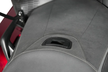 Load image into Gallery viewer, Show Chrome Seat Plug - Slotted - Gold Wing - Back View