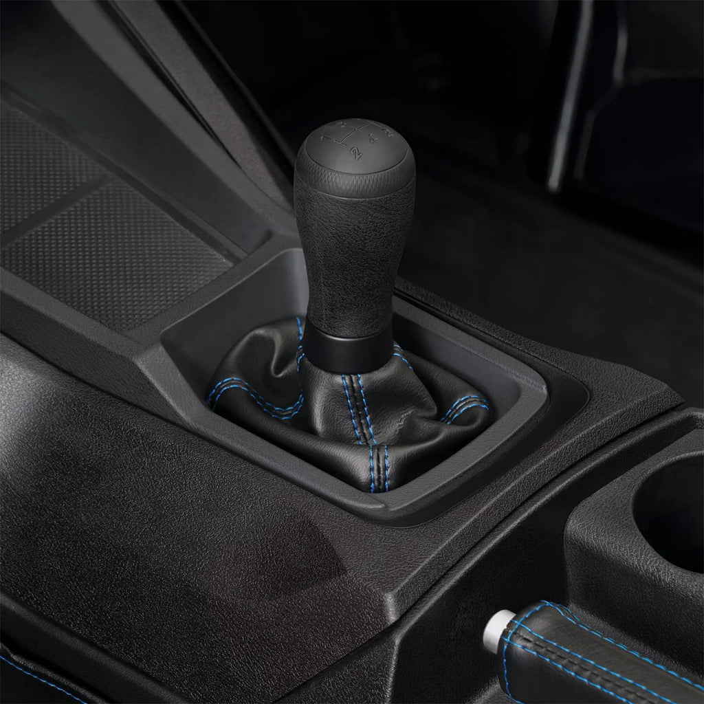 Show Chrome Shifter Boot - Slingshot - Blue - Side View
