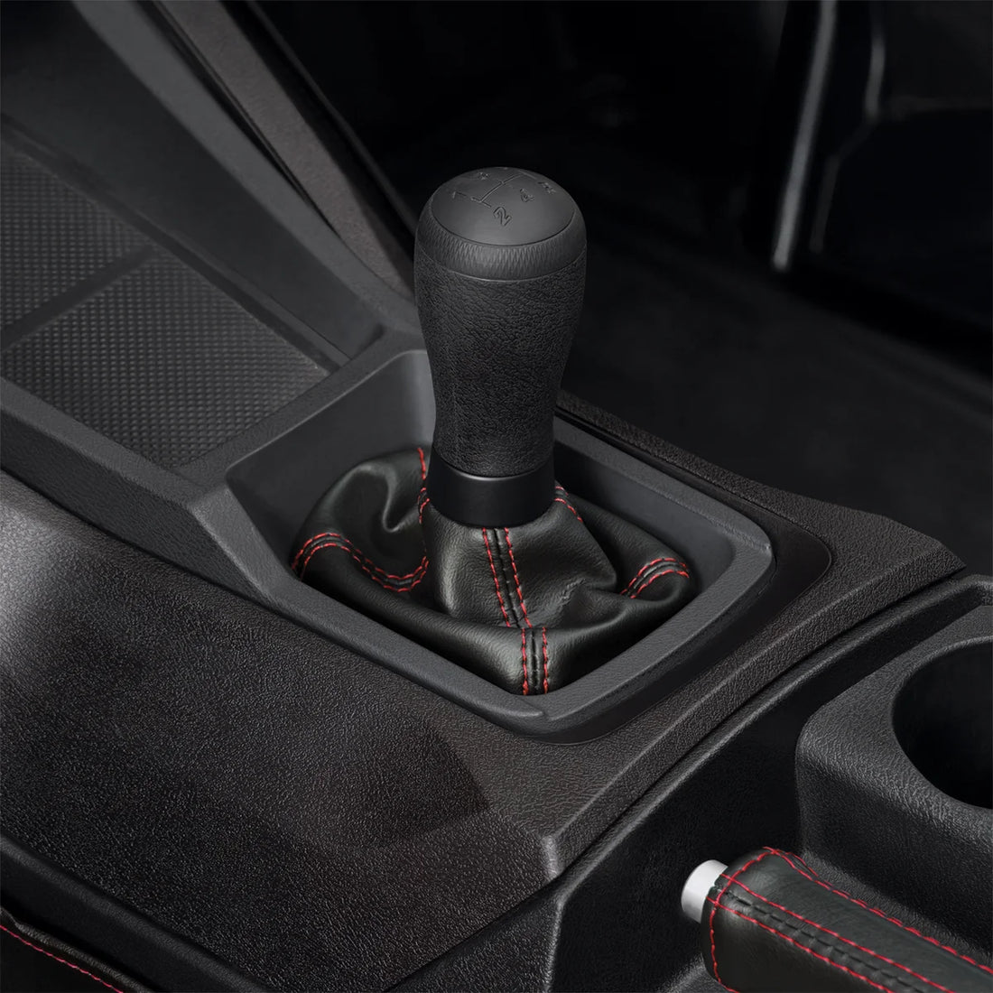 Show Chrome Shifter Boot - Slingshot - Red - Side View