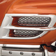 Load image into Gallery viewer, Show Chrome Side Fairing Accents - Chrome - Side View