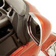 Load image into Gallery viewer, Show Chrome Trim - Mirror - Visored - Chrome - Side View