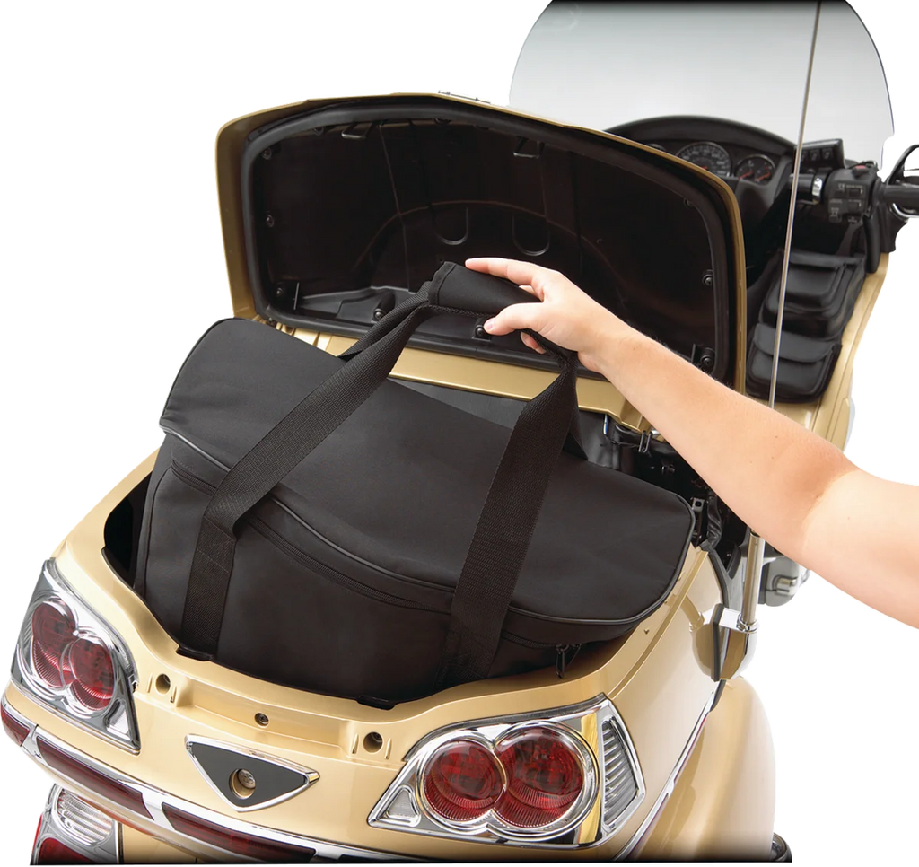 Show Chrome Trunk Liner - Black - Back View