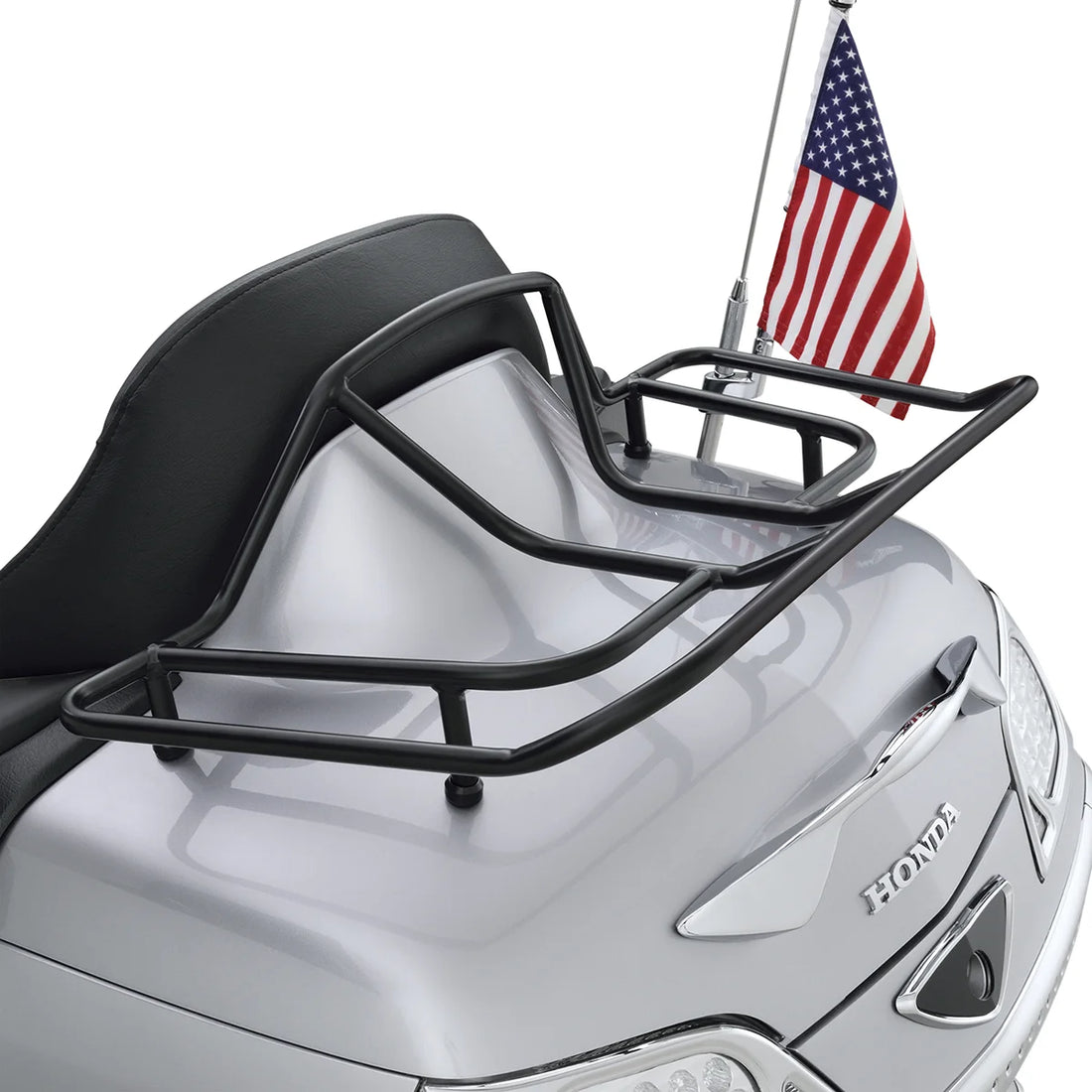 Show Chrome Trunk Luggage Rack - Chrome - Installation View