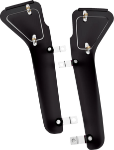 Show Chrome Upper Wind Deflectors fits GL 1800 - Main Product View