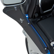 Load image into Gallery viewer, Show Chrome Upper Wind Deflectors fits GL 1800 - Side View
