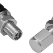 Load image into Gallery viewer, Show Chrome Valve Stem - Straight - 1-3/16" - Pair - Main Product View