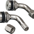 Load image into Gallery viewer, Show Chrome Valve Stems - 90° Bend - Pair - Main Product View