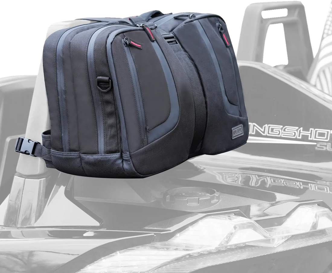 Show Chrome Zero G Travel Bag - Black - Slingshot - Back View