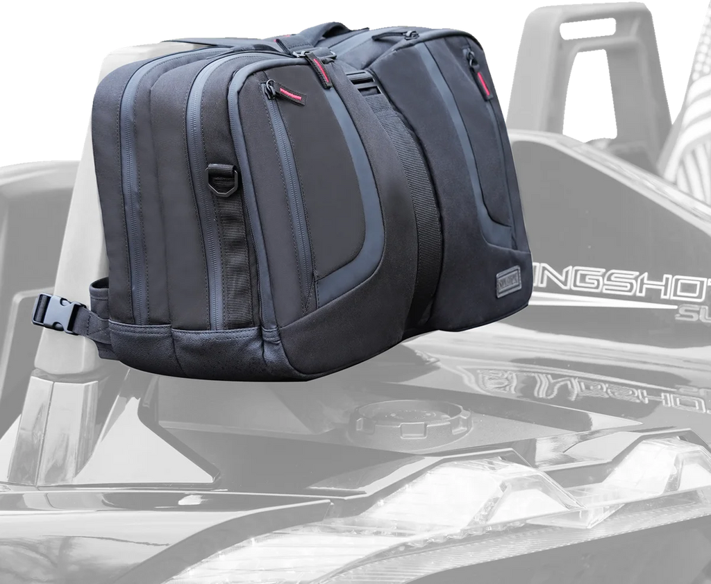 Show Chrome Zero G Travel Bag - Black - Slingshot - Back View