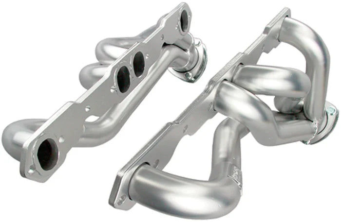 Silver S/S Mid-Length Headers For 67-81 Camaro, G-Body w/283-400 Hedman Hedders - Main Product View