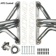 Load image into Gallery viewer, Silver Stainless Long-Tube Headers For 67-91 GM 4WD Truck 283-400 Hedman Hedders - Main Product View