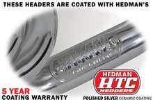 Load image into Gallery viewer, Silver Stainless Long-Tube Headers For 67-91 GM 4WD Truck 283-400 Hedman Hedders - Back View